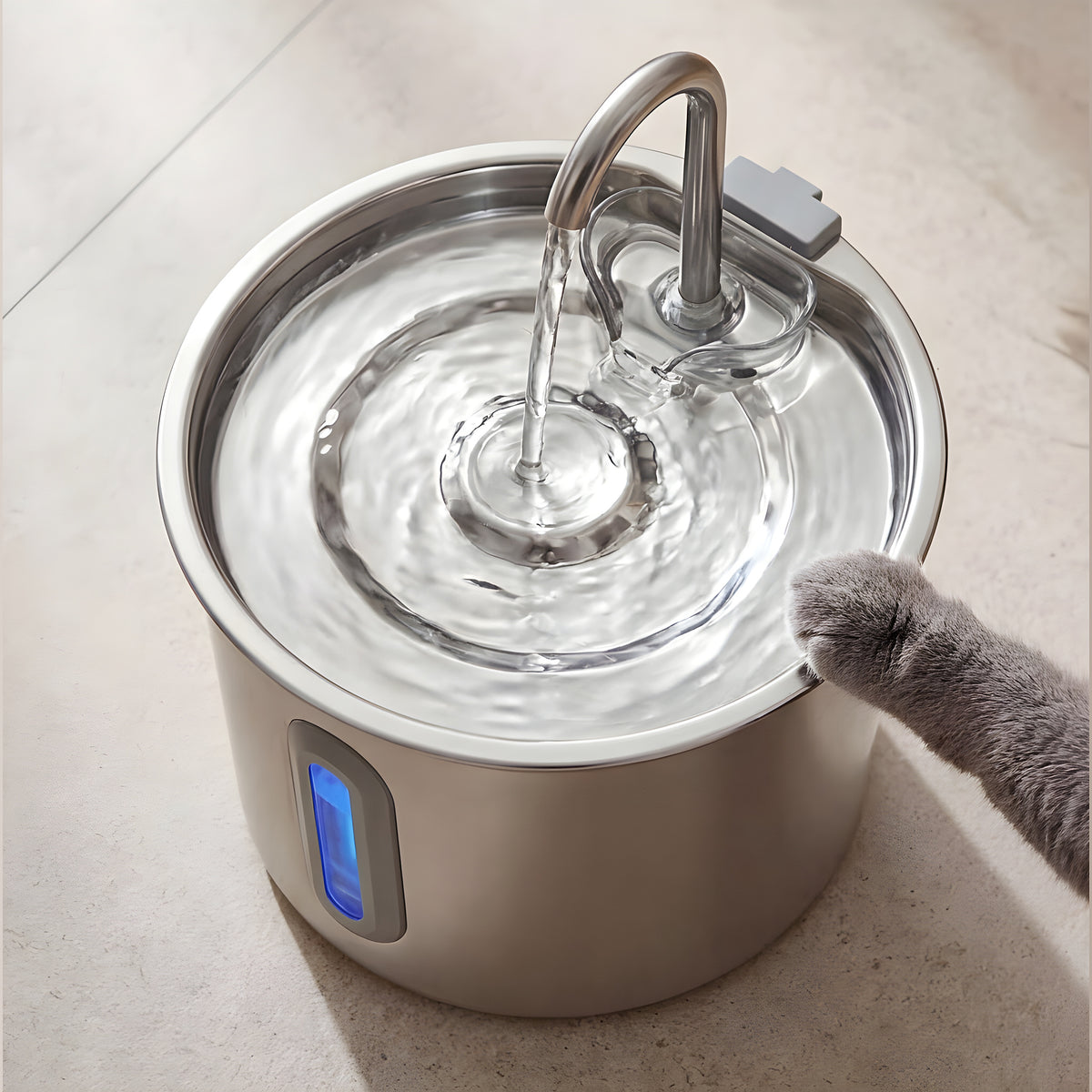 Fontaine à eau inox 2,2L