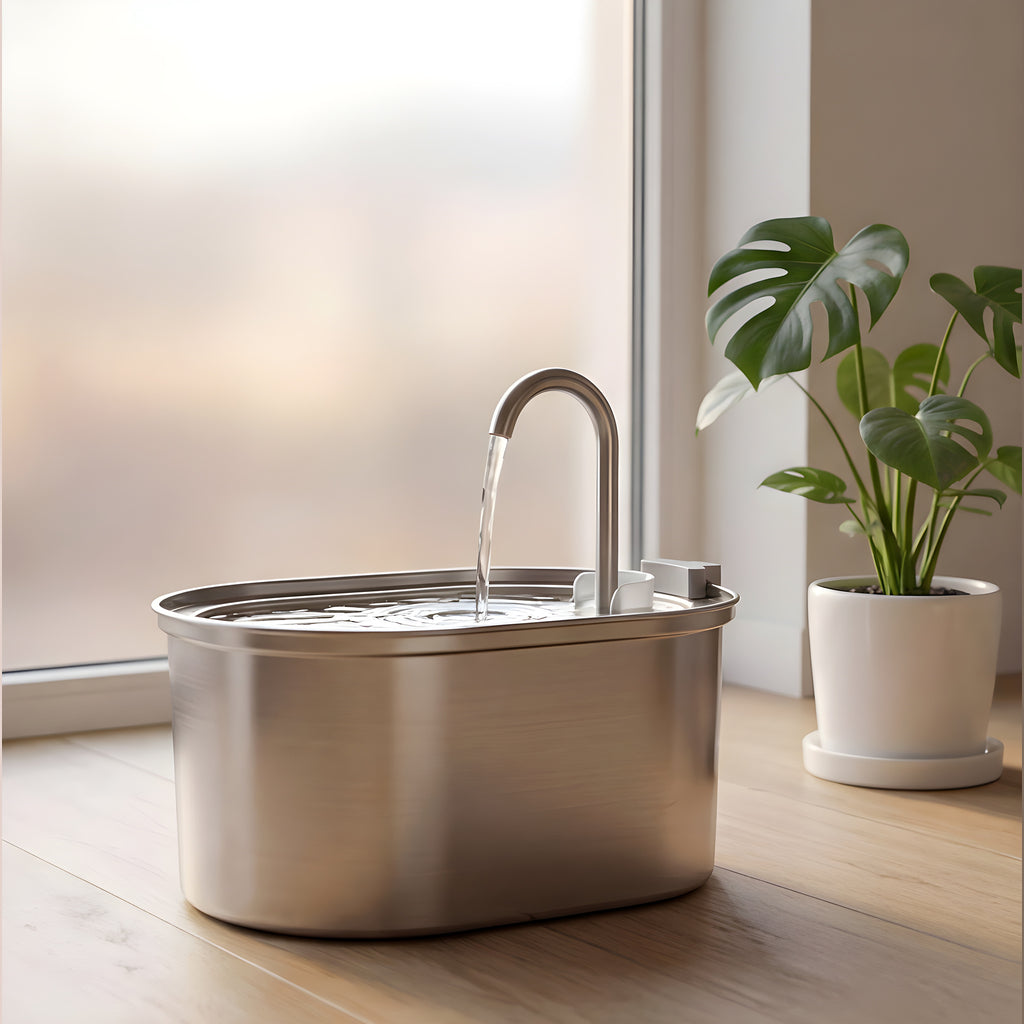 Fontaine inox 3,2L à capteur