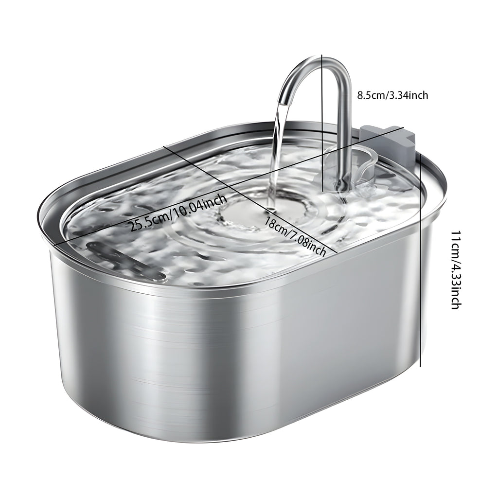 Fontaine inox 3,2L à capteur