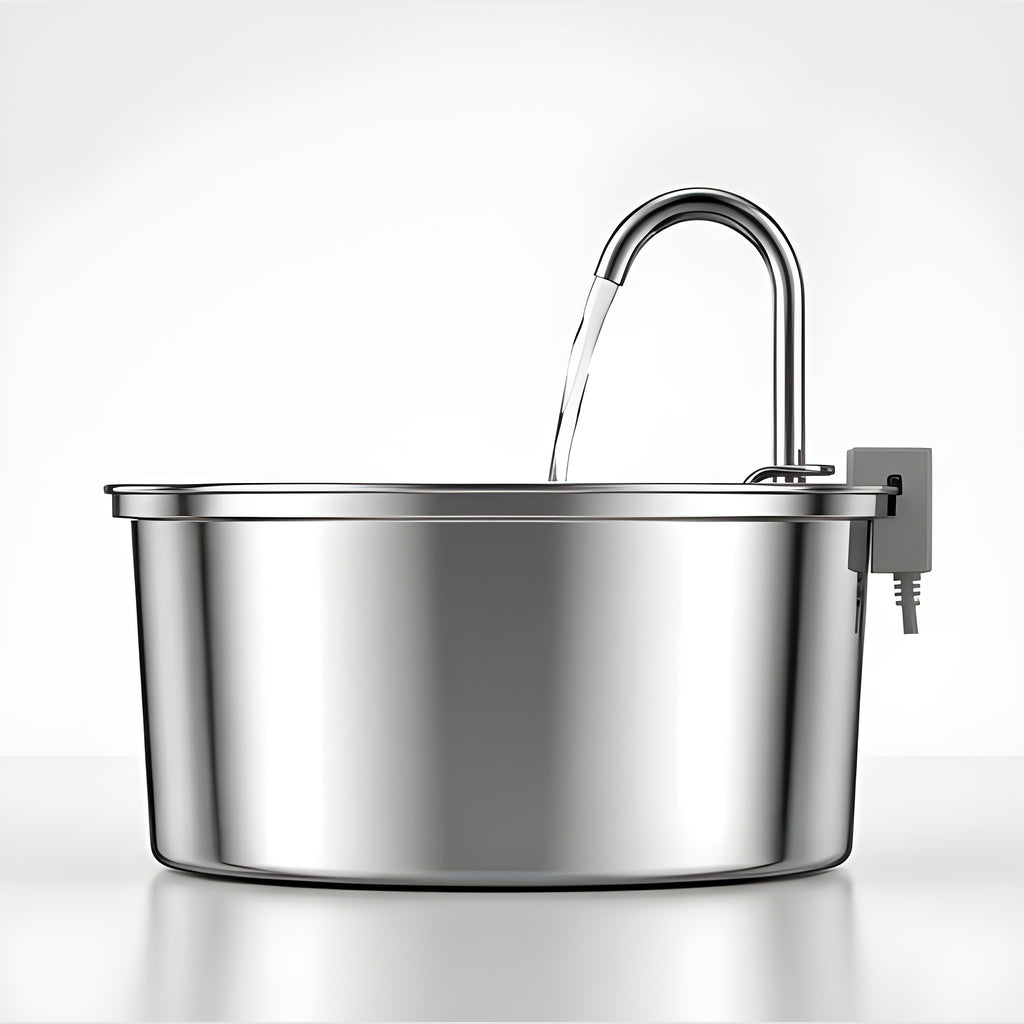 Fontaine inox 3L silencieuse