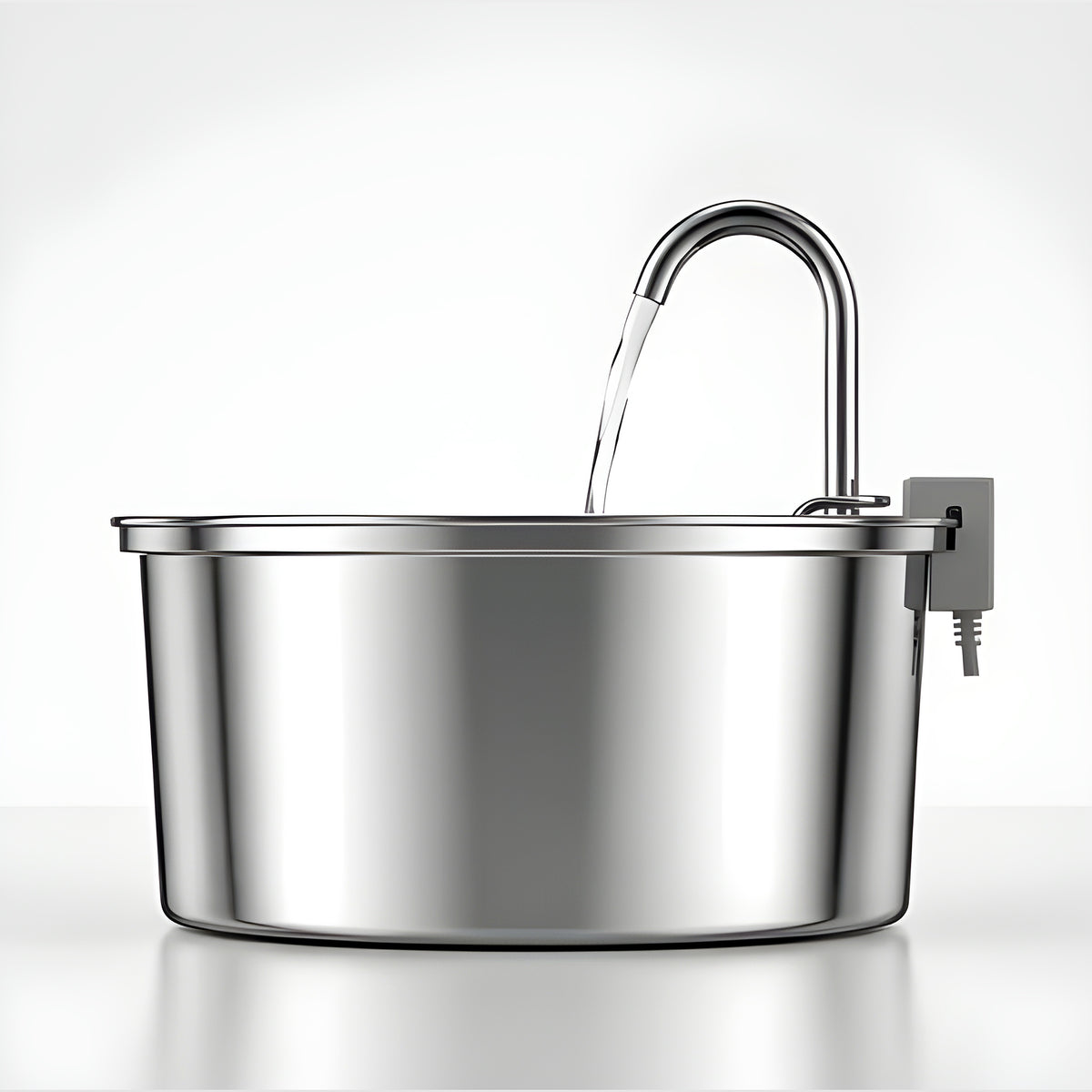 Fontaine inox 3L silencieuse