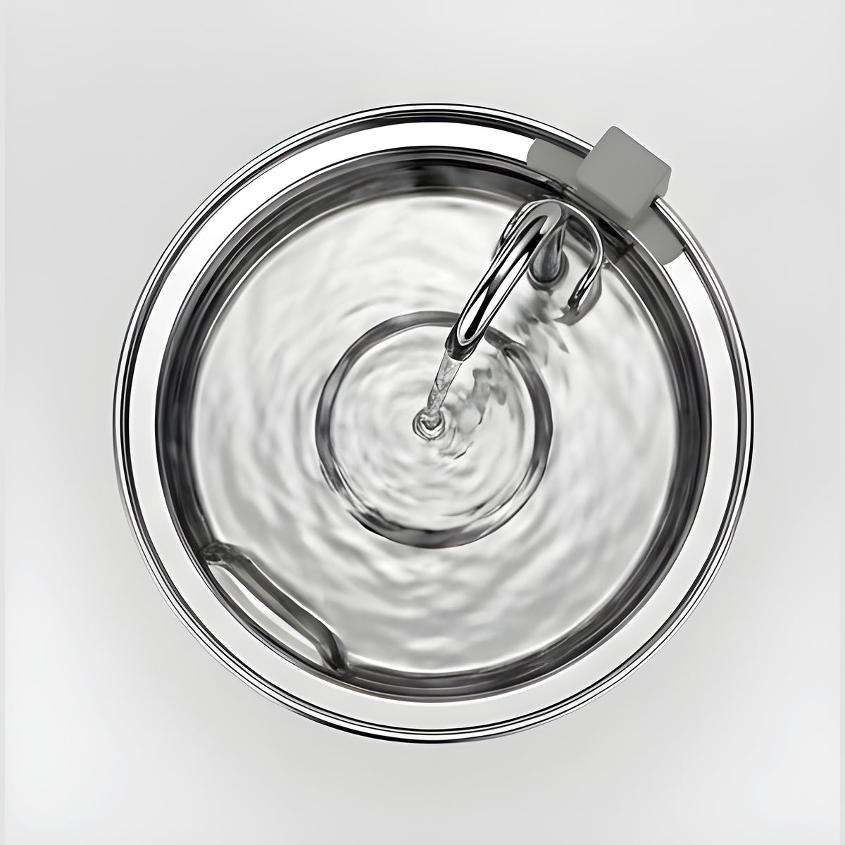 Fontaine inox 3L silencieuse
