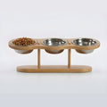 Gamelle 3 bols en bois