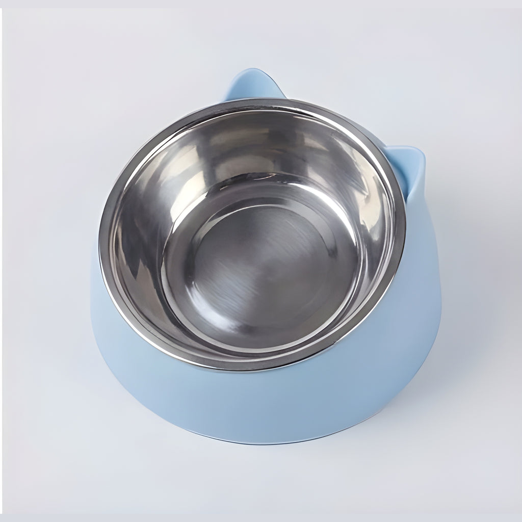 Gamelle inox inclinée