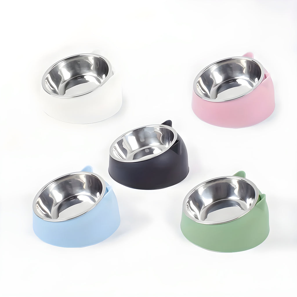Gamelle inox inclinée