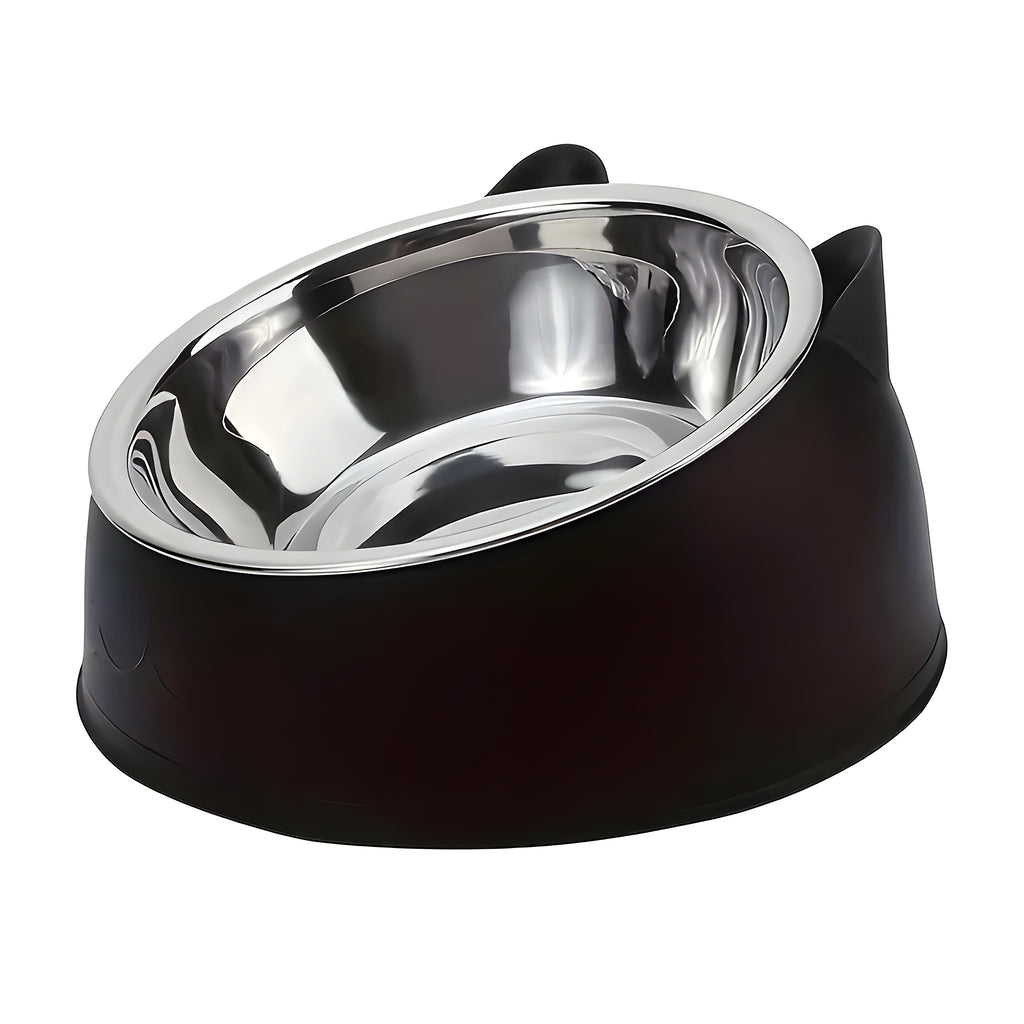 Gamelle inox inclinée