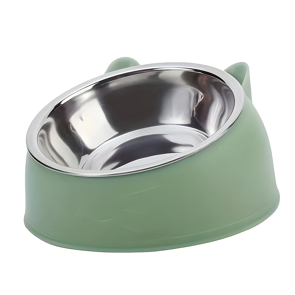 Gamelle inox inclinée