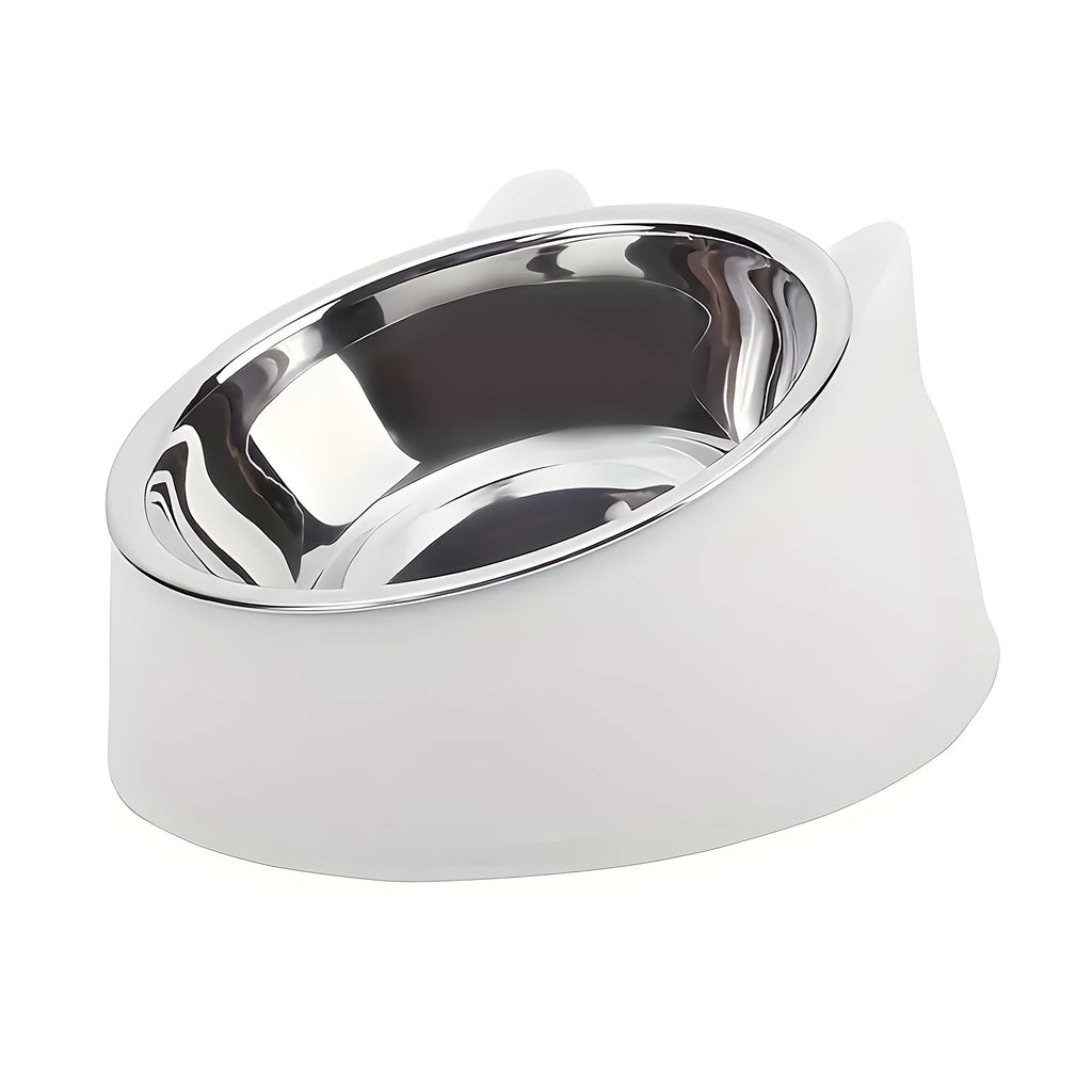 Gamelle inox inclinée