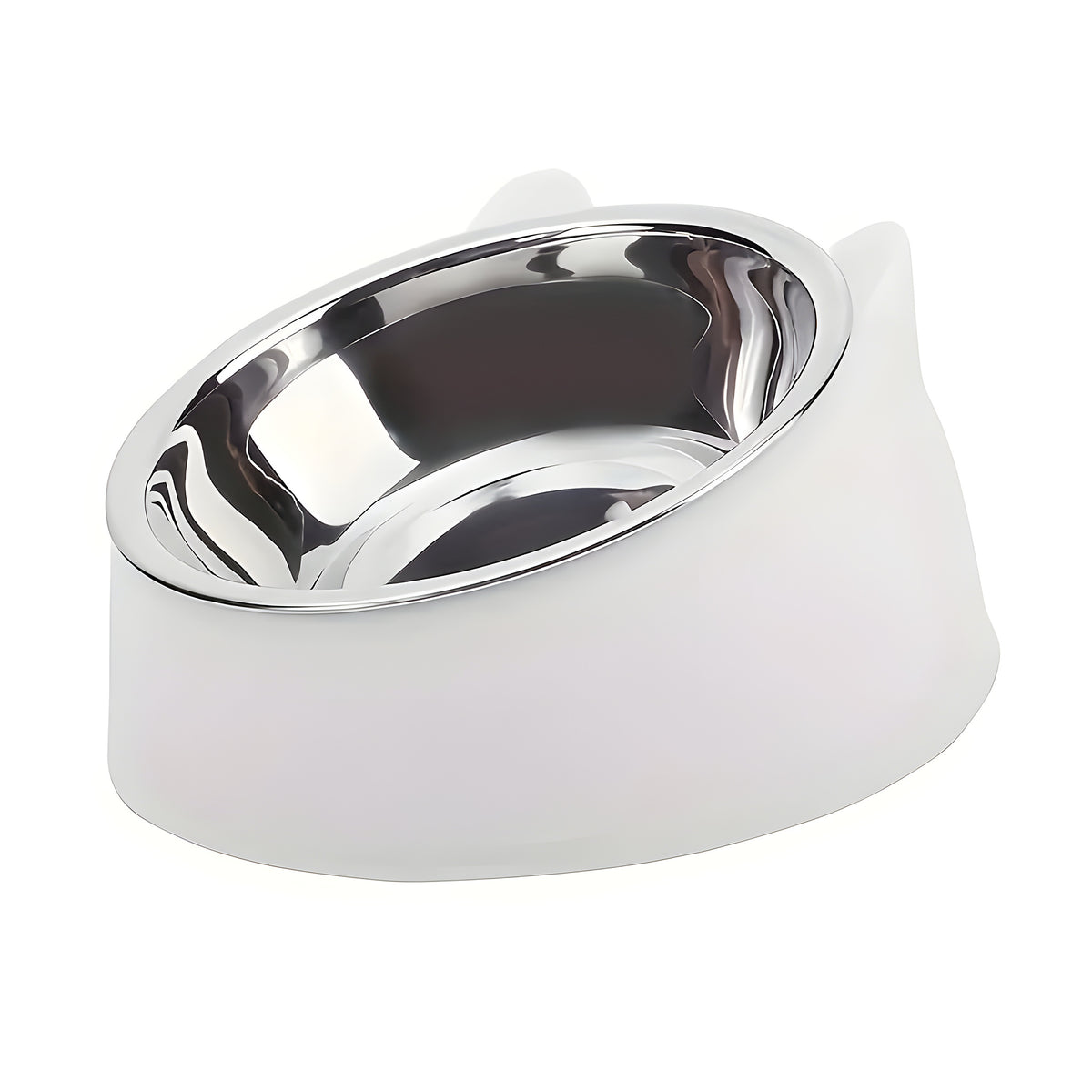 Gamelle inox inclinée