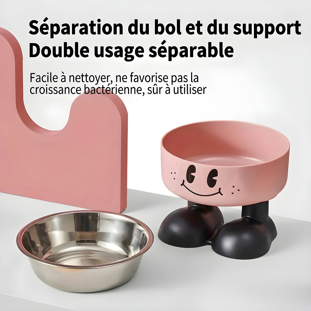 Gamelle surélevée inox