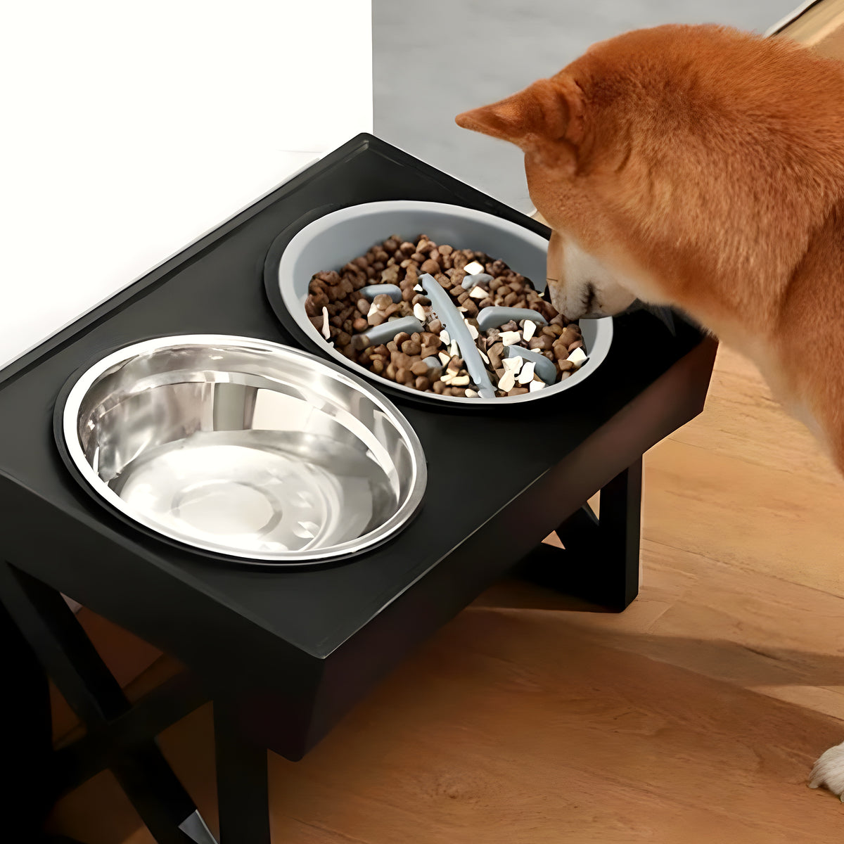 Gamelle surélevée réglable pour chien, 3 formules
