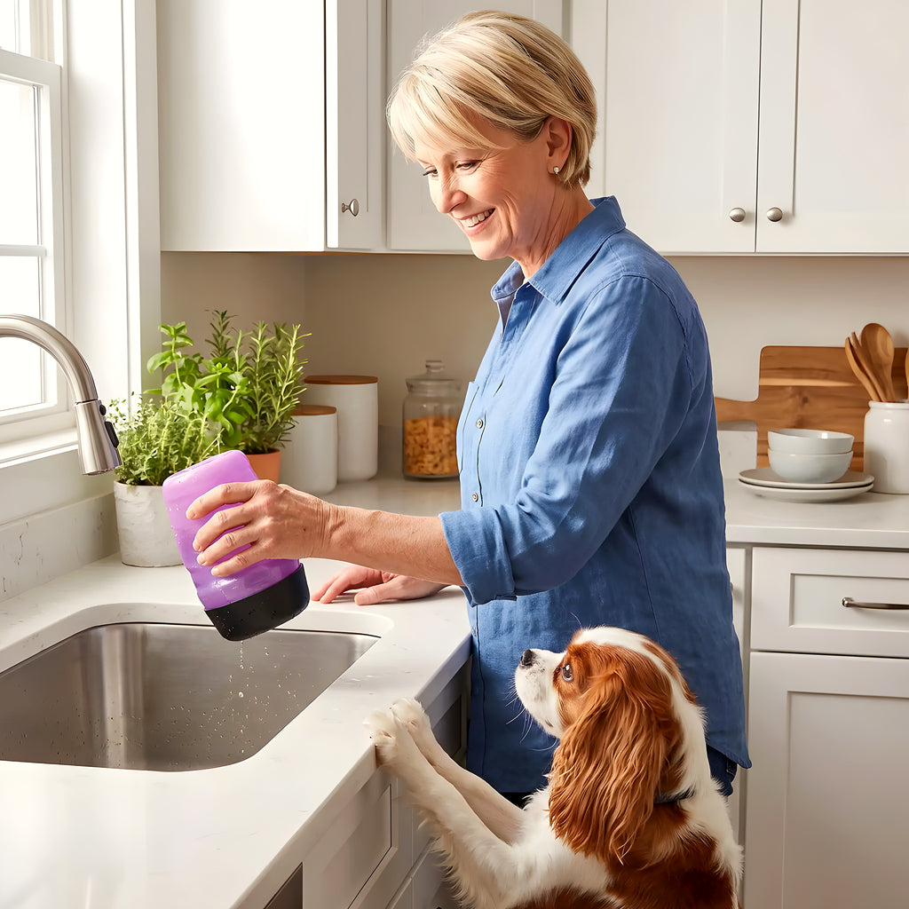 Gourde de voyage 500 ml sans BPA pour chien