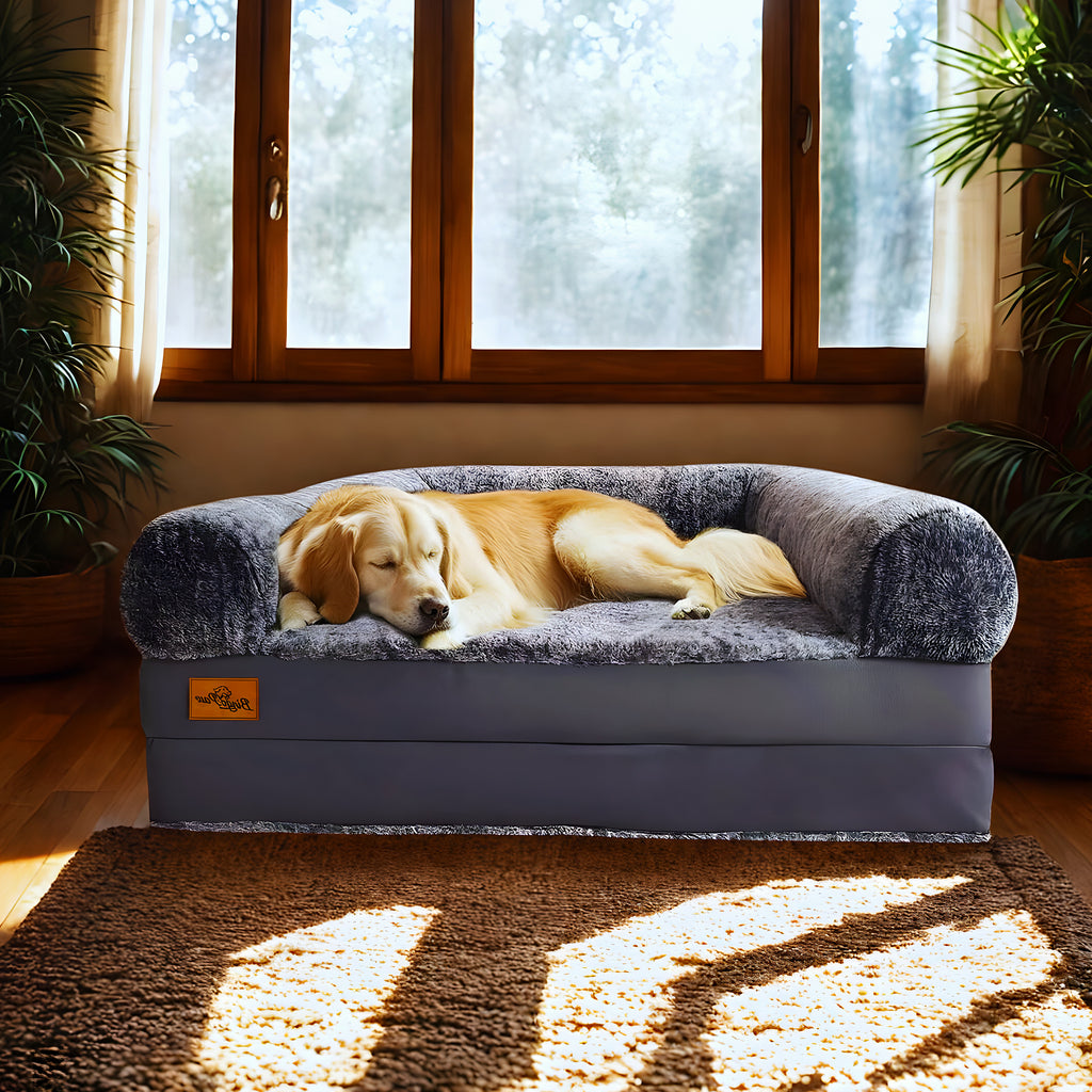 Grand canapé-lit 180 x 95 cm pour humain et chien