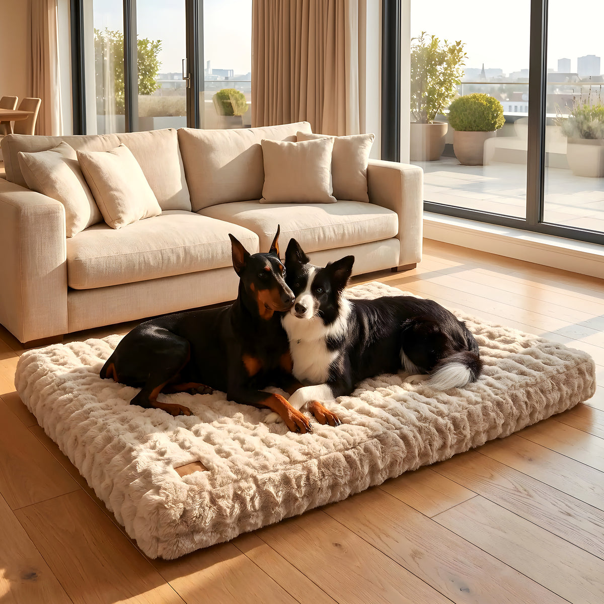 Grand coussin déhoussable pour grand chien, jusqu'à 4XL