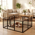Grand enclos modulable 16 panneaux pour chiot