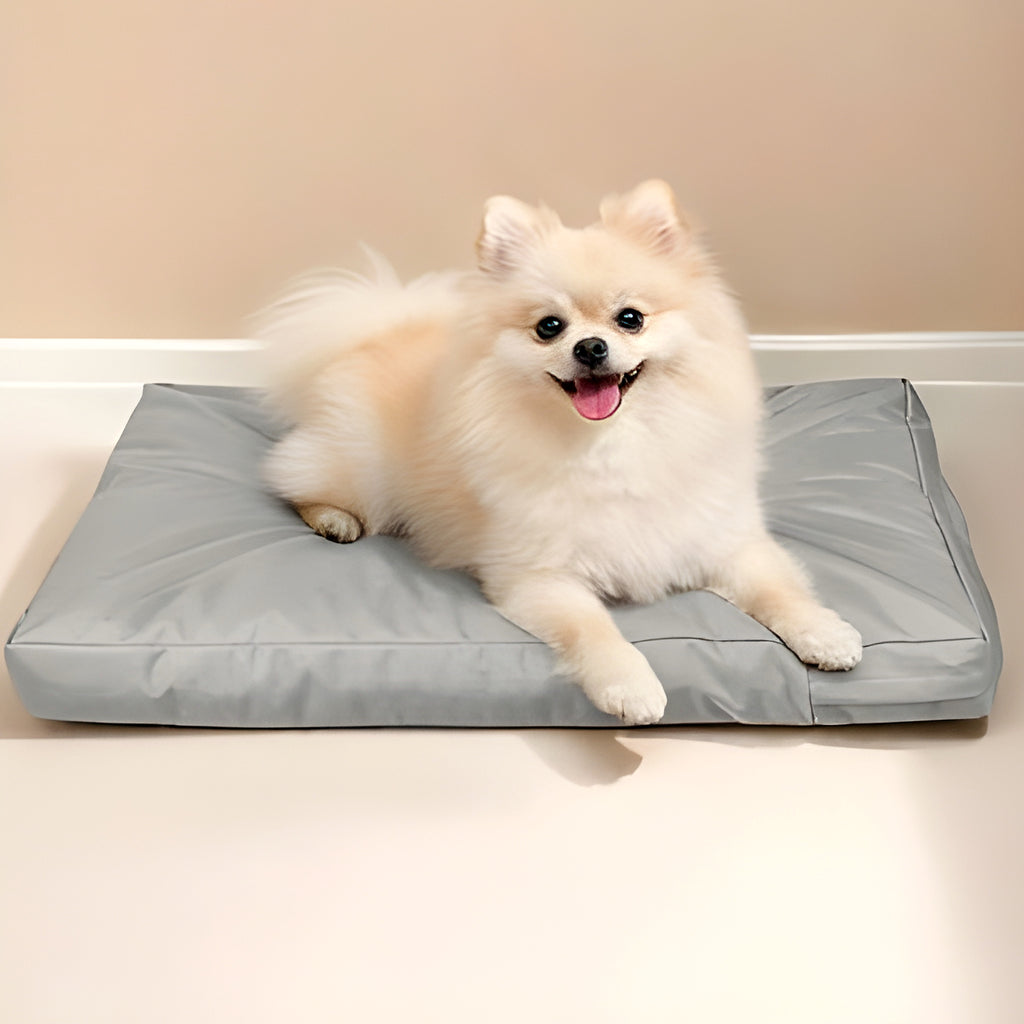 Housse double couche imperméable pour lit de chien