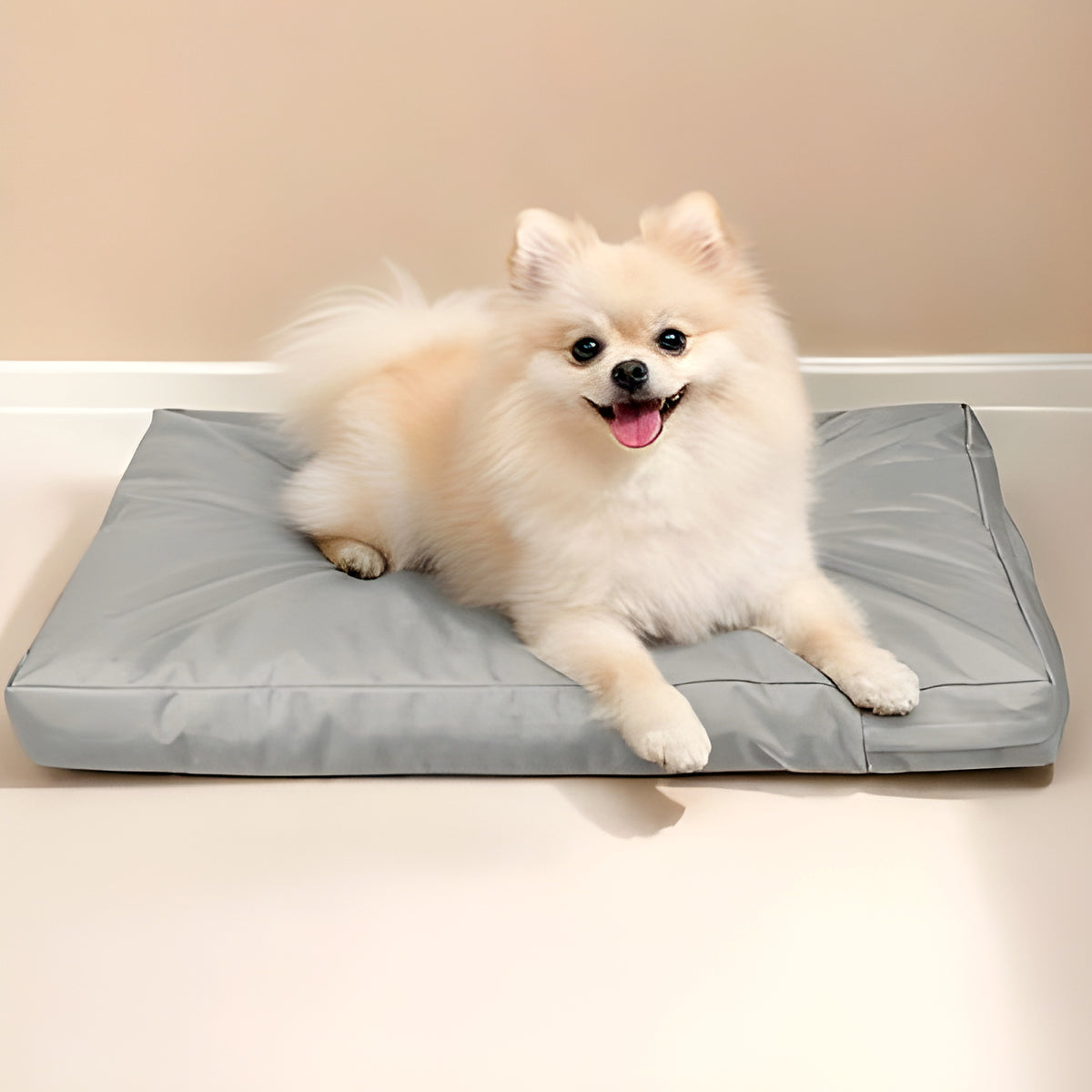 Housse double couche imperméable pour lit de chien