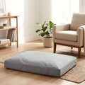Housse imperméable grise pour coussin de chien, 5 tailles