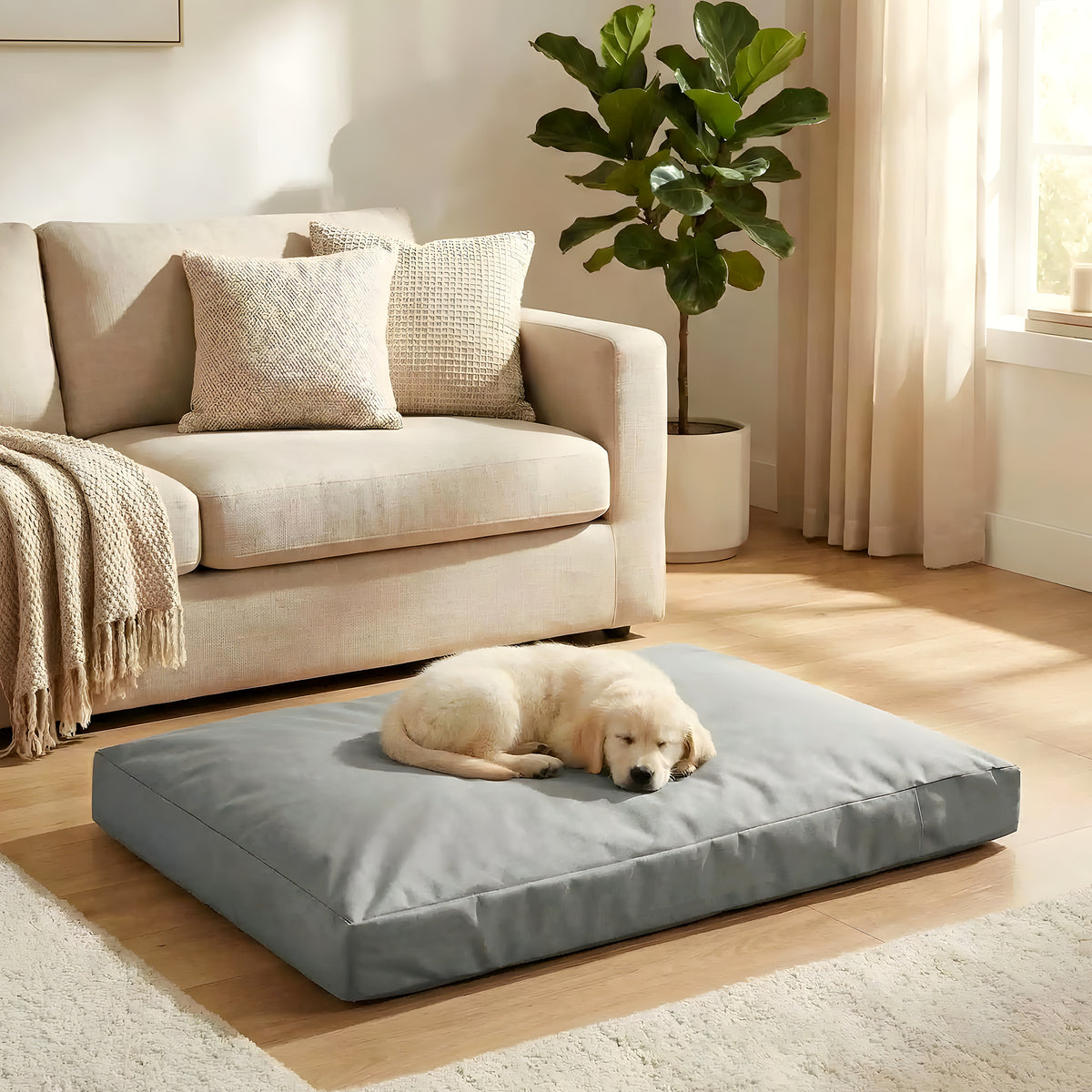 Housse imperméable pour coussin de chien, 5 tailles