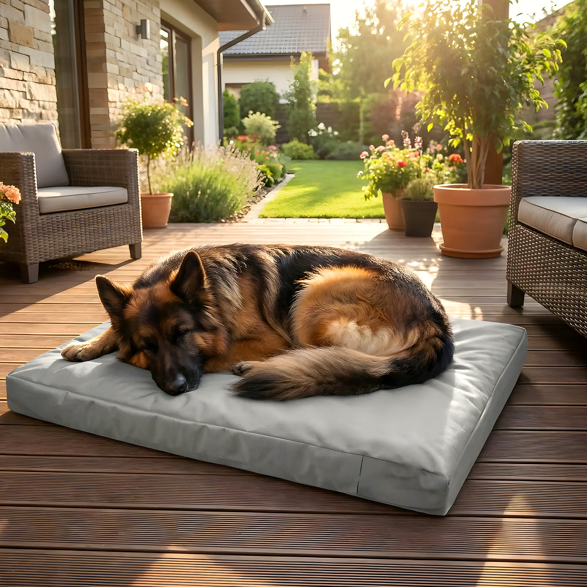 Housse imperméable pour coussin de chien, 5 tailles