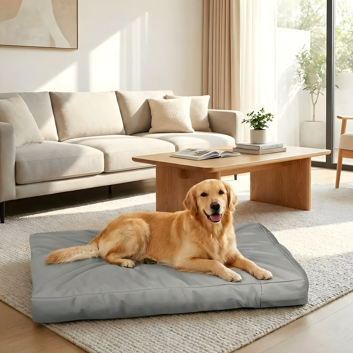 Housse imperméable pour coussin de chien, 5 tailles