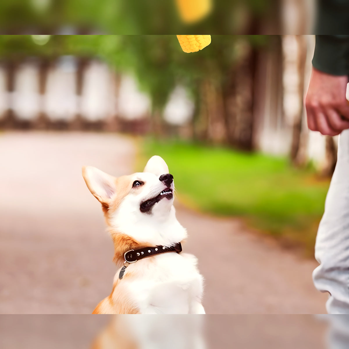 Jouet épi de maïs qui couine pour chiot