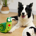Jouet grenouille 3 en 1 en coton pour chien