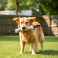 Jouet indestructible interactif en coton et lin pour chien