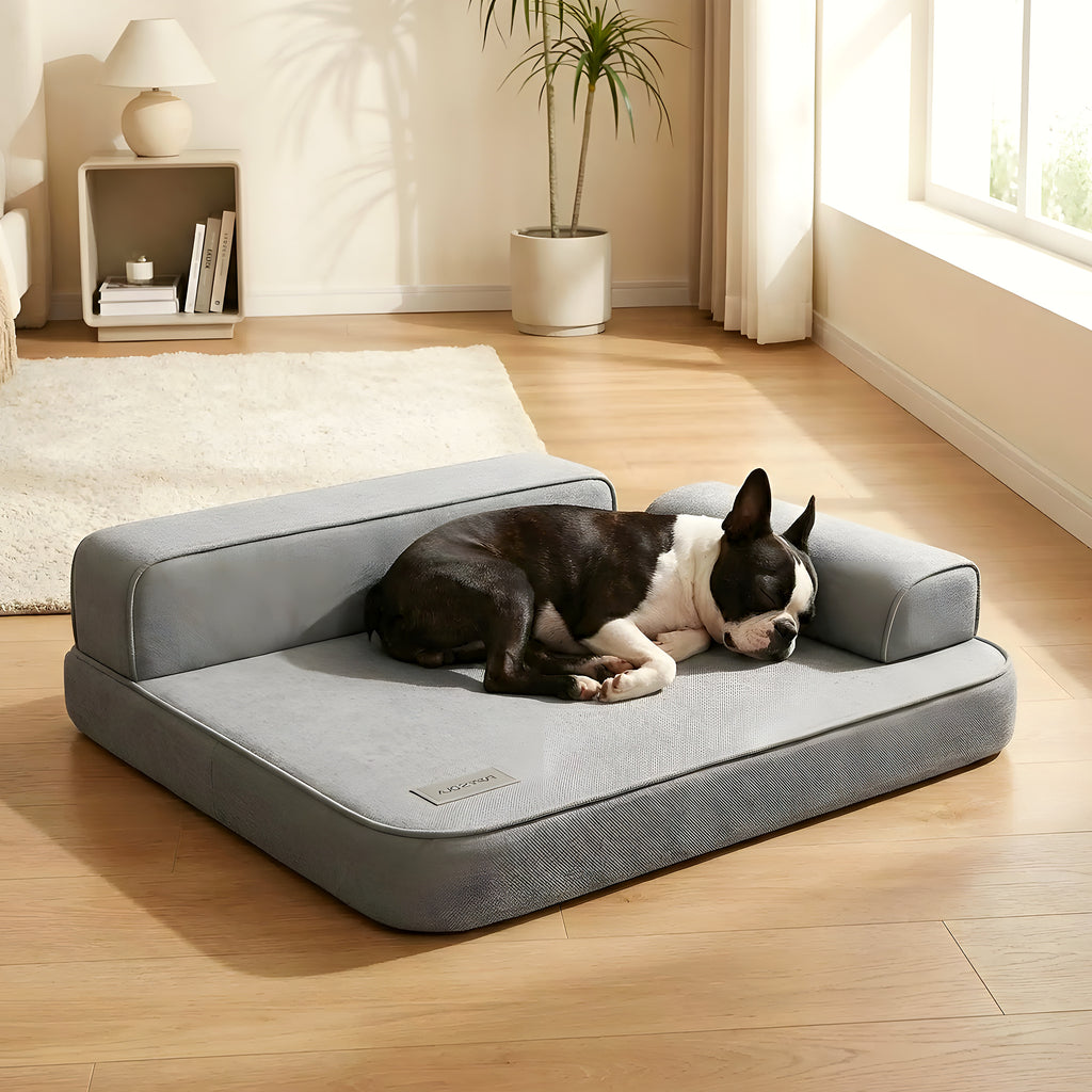 Lit canapé imperméable au design contemporain pour chien