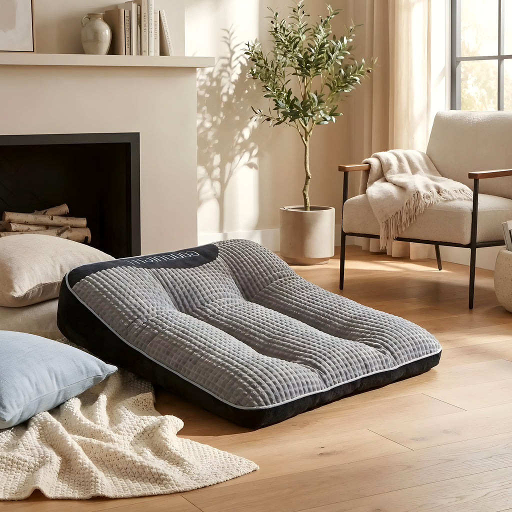Lit cocon en velours pour chien, 4 tailles