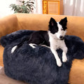 Lit en peluche ultra-douce pour chien, M à XL