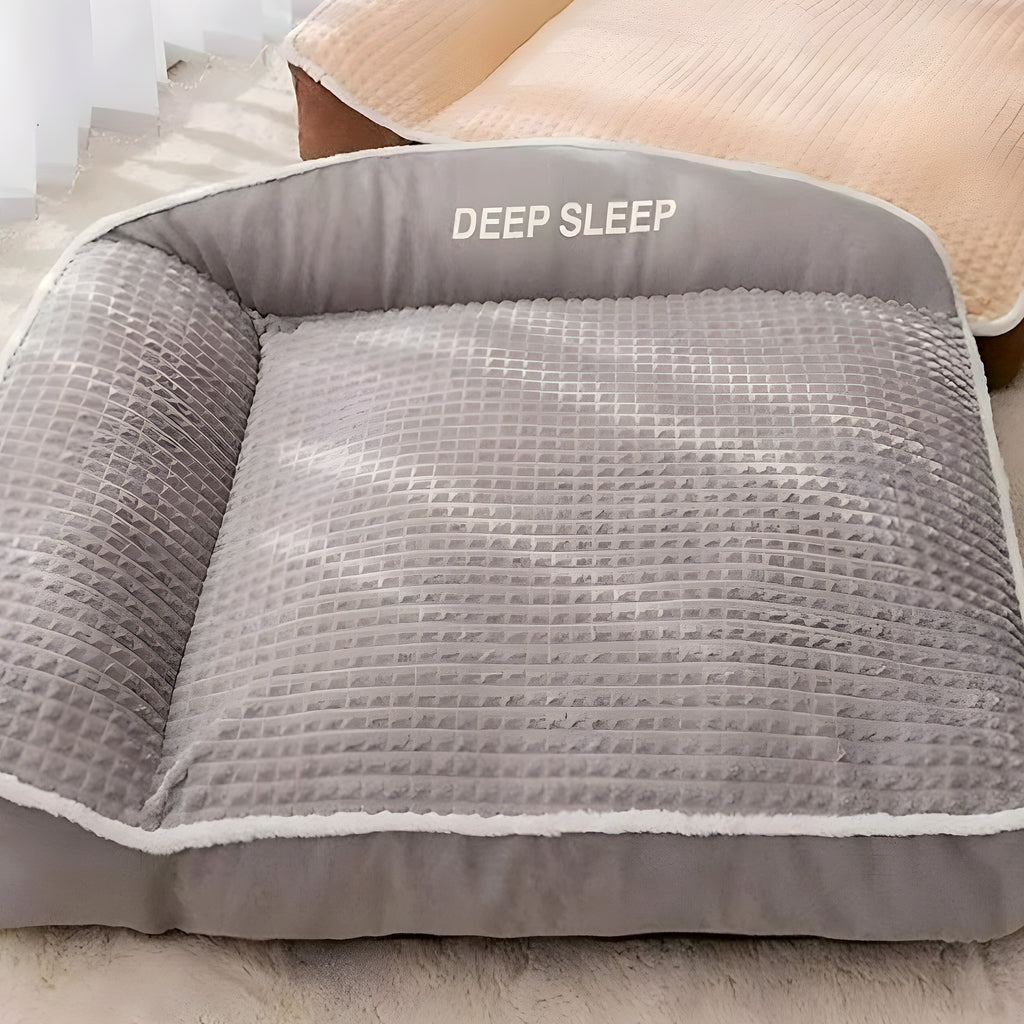 Lit orthopédique à mémoire de forme pour chien, S à XXL