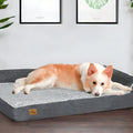 Lit orthopédique XXL en L pour grand chien