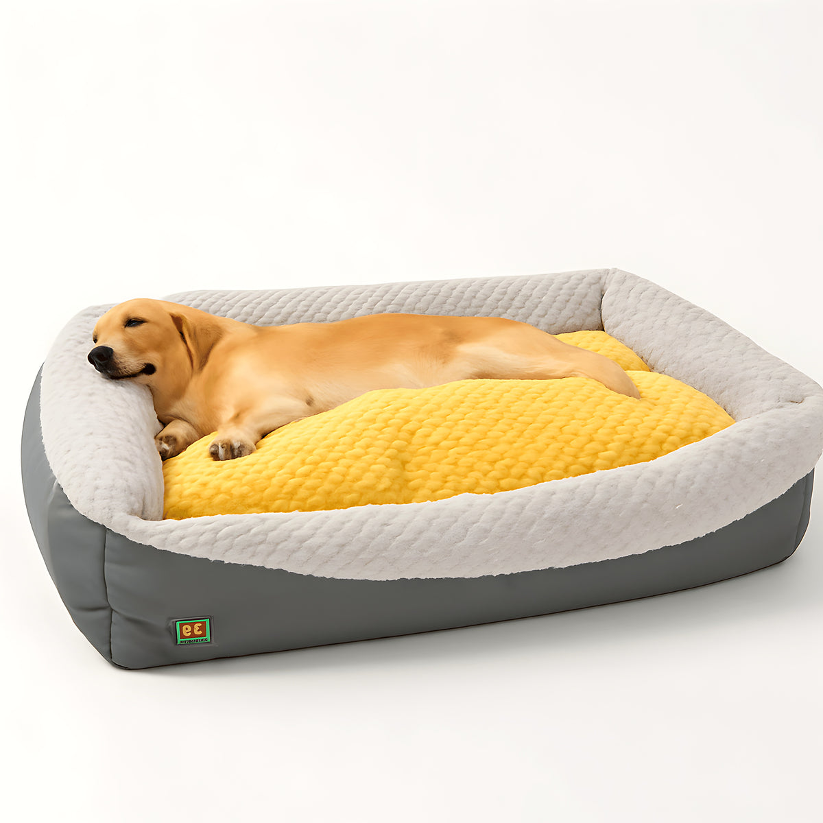 Lit XXL 100 % coton haute densité pour grand chien