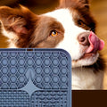 Lot de 2 tapis de léchage en silicone pour chien