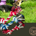 Lot de 3 jouets en corde de lin pour chiot