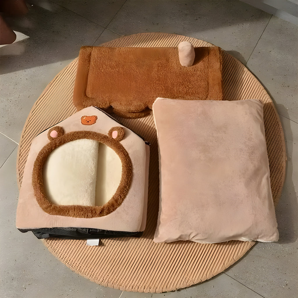 Maison panier pour chat