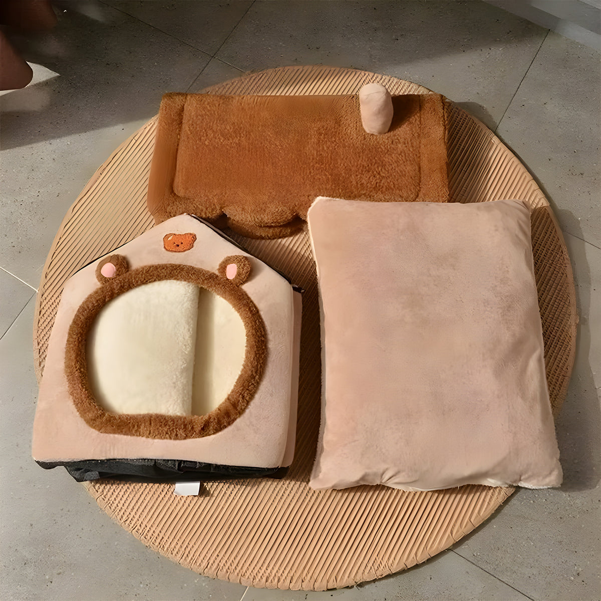 Maison panier pour chat