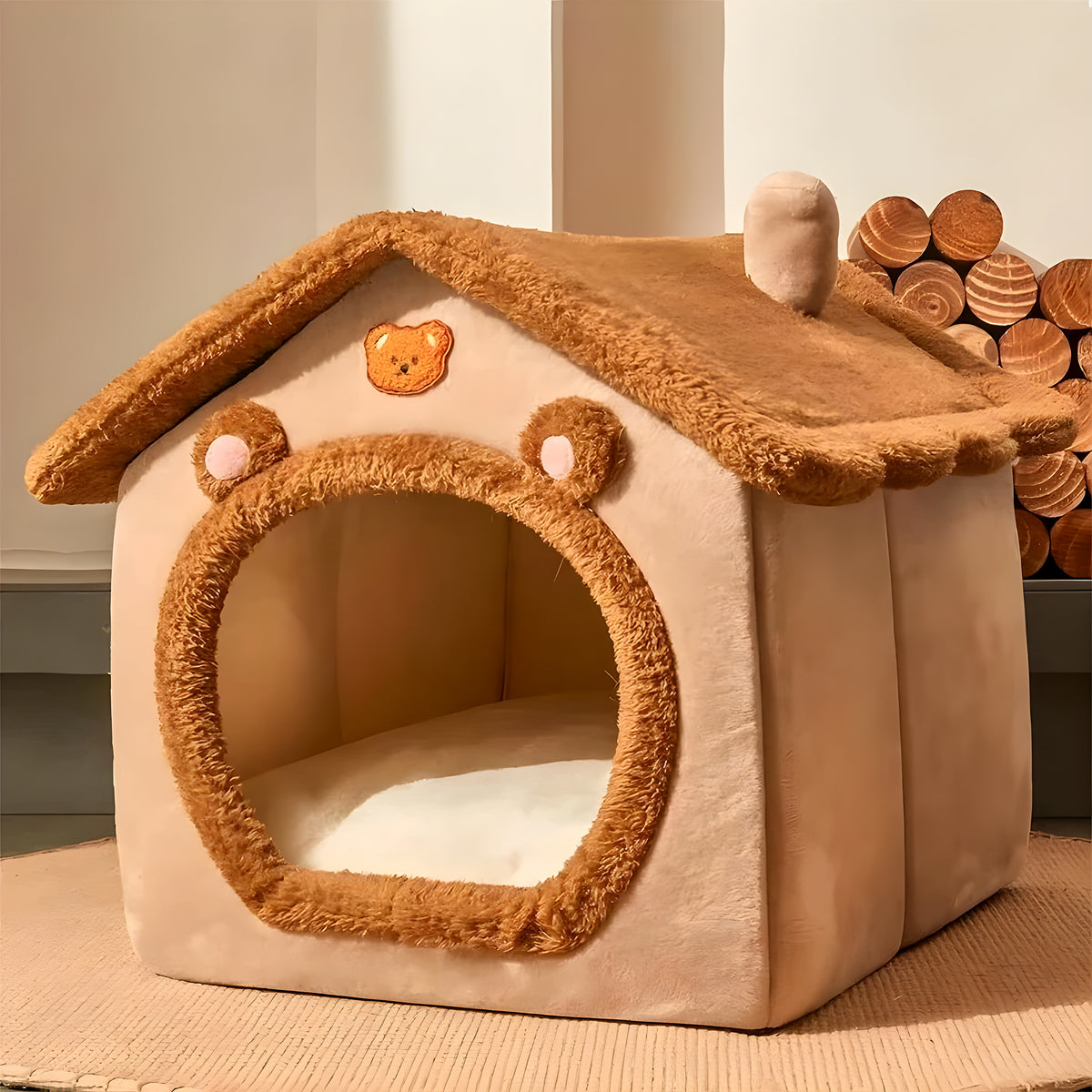 Maison panier pour chat