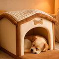 Maison pliable spacieuse pour petit chien jusqu'à 5 kg
