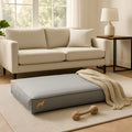 Matelas imperméable en simili cuir pour chien