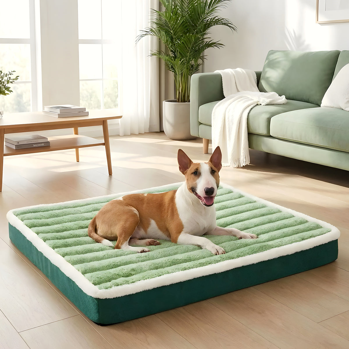 Matelas orthopédique en mousse d'œuf pour petit chien