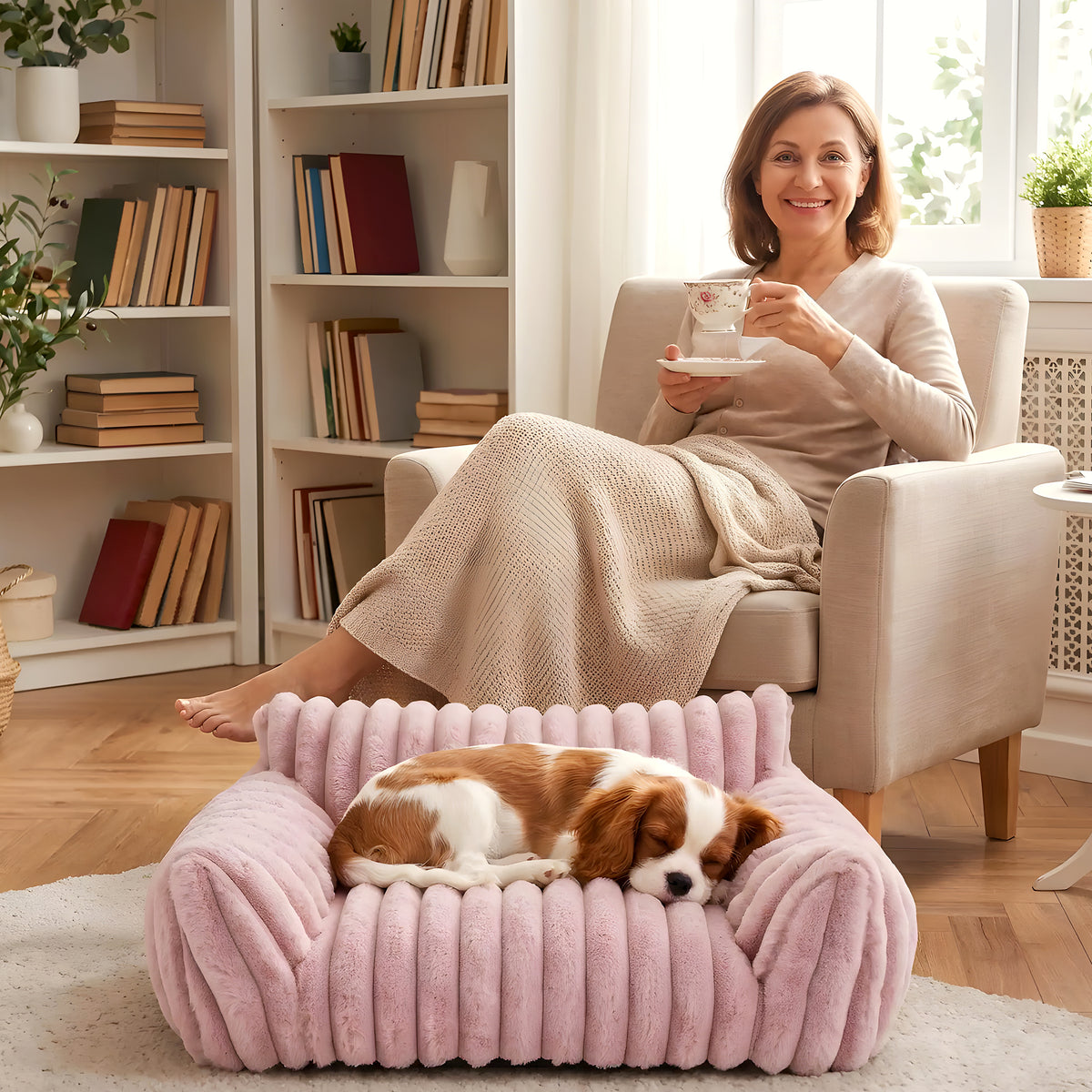 Mini canapé déhoussable pour petit chien