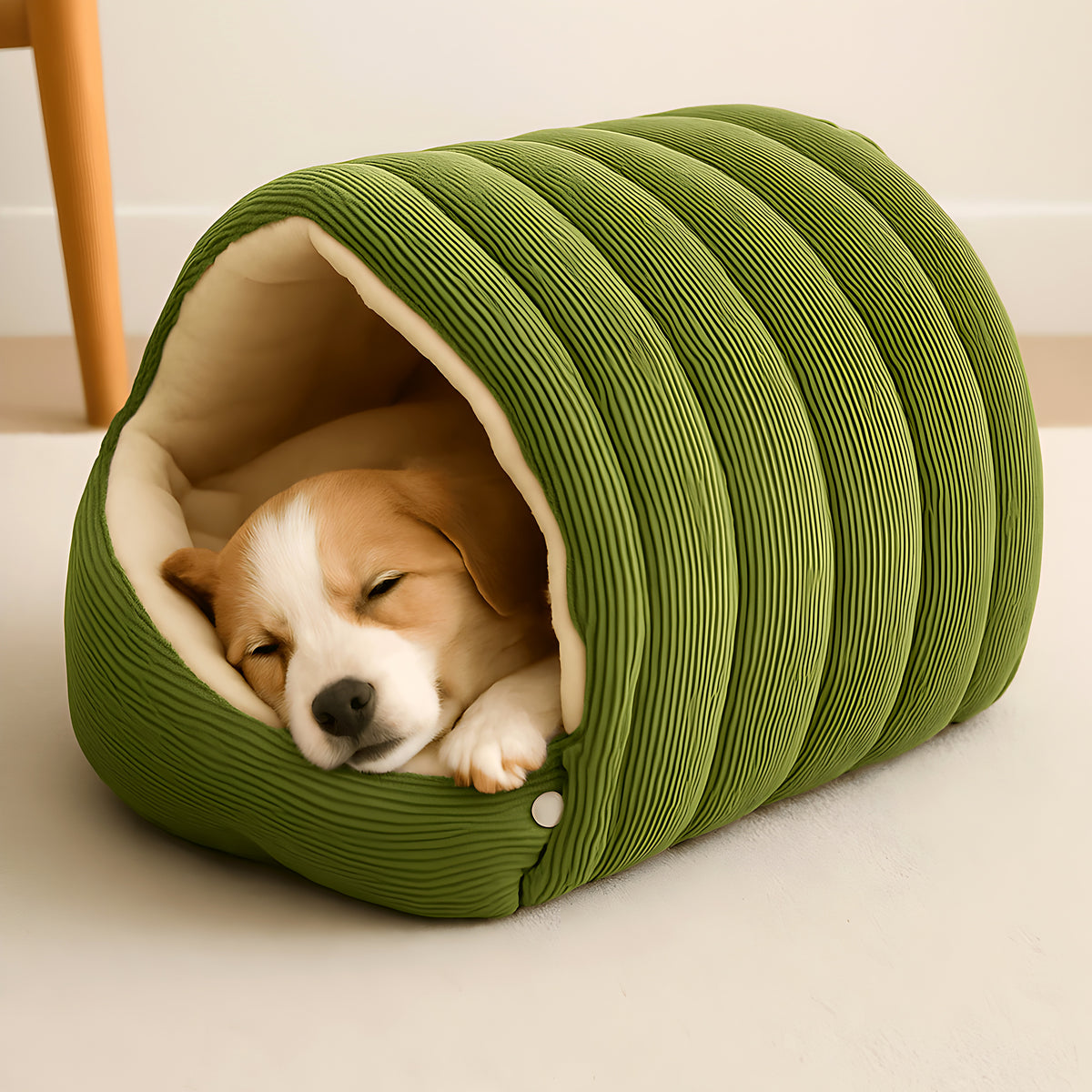 Mini niche en coton isolante pour petit chien