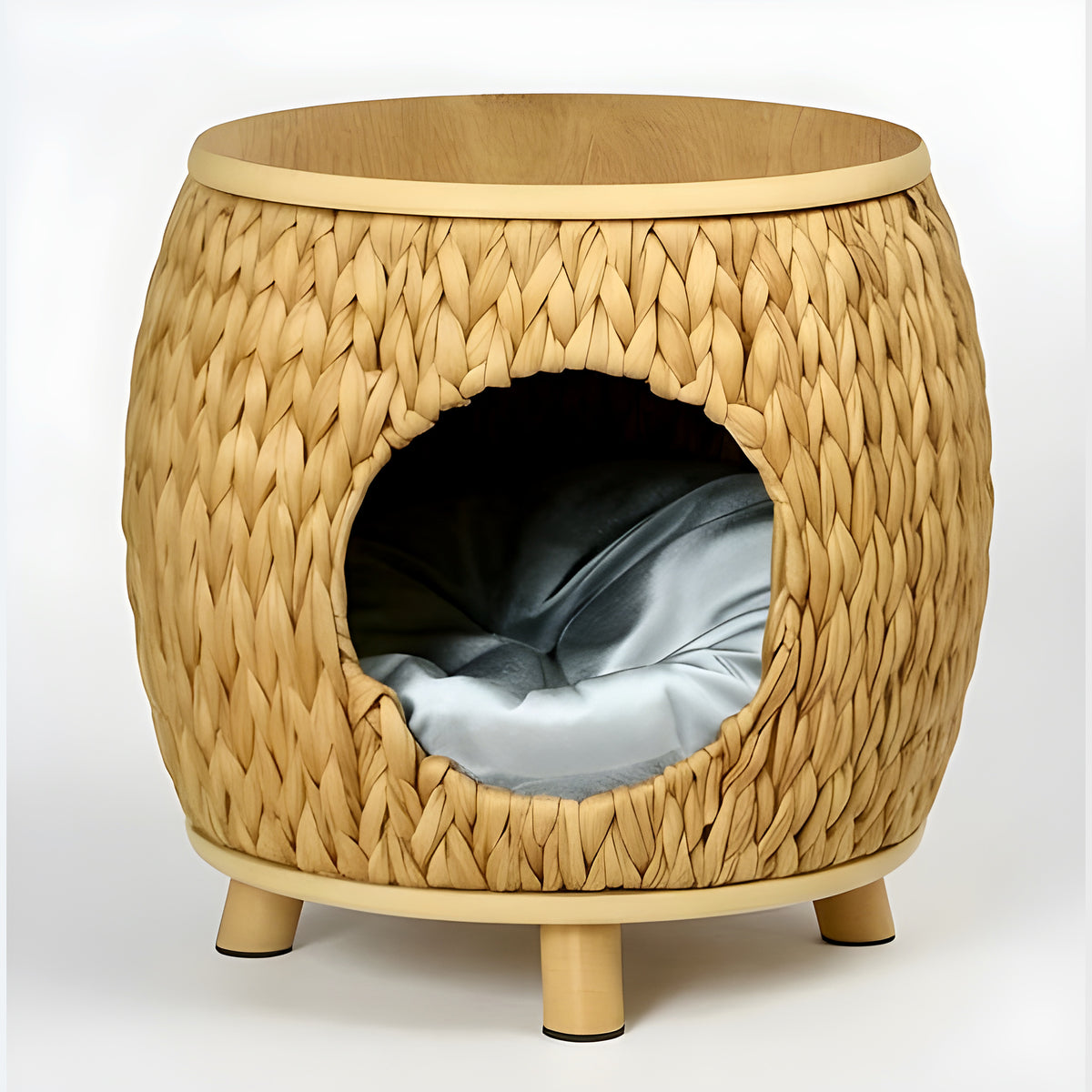 Niche 2-en-1 en rotin