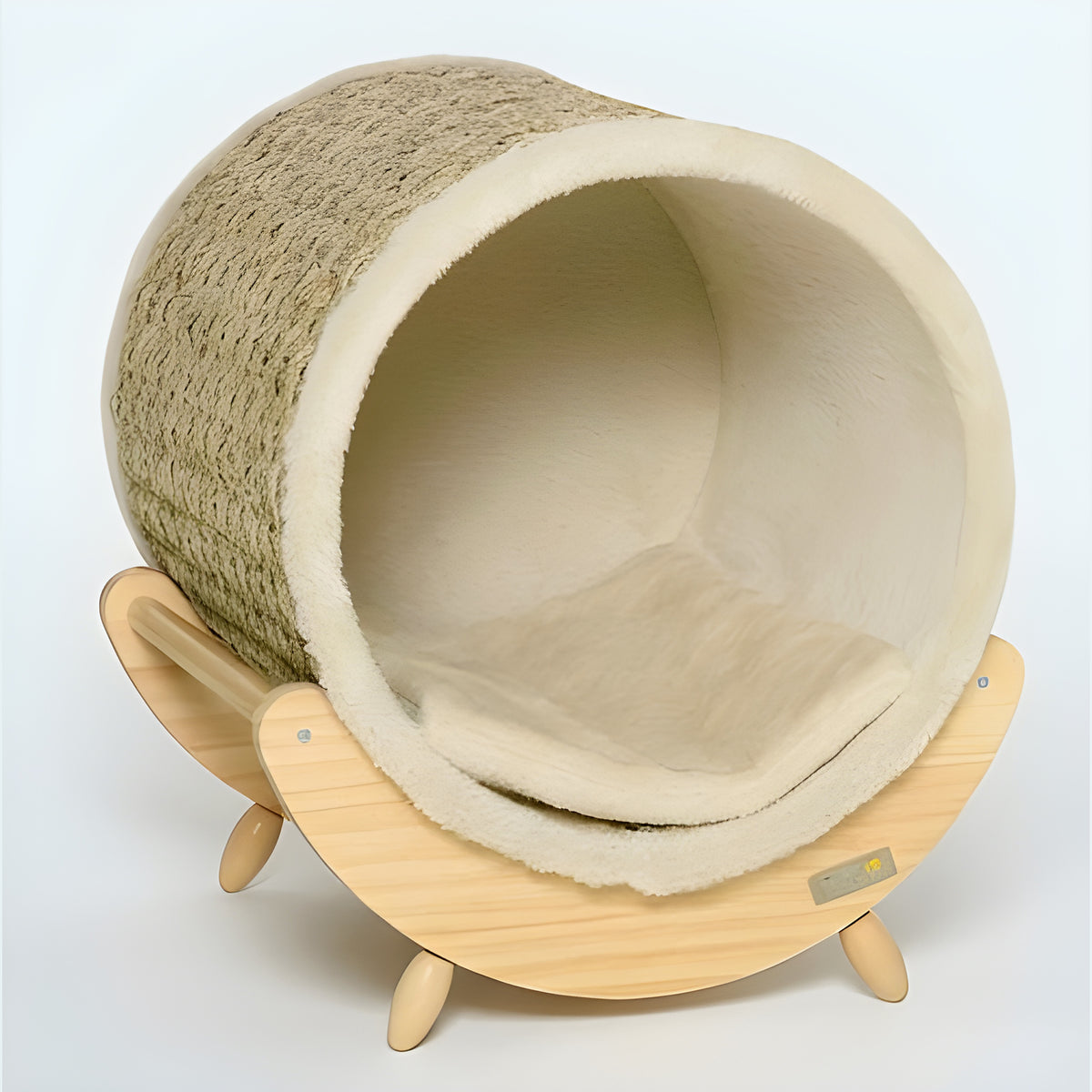Niche caverne en bois