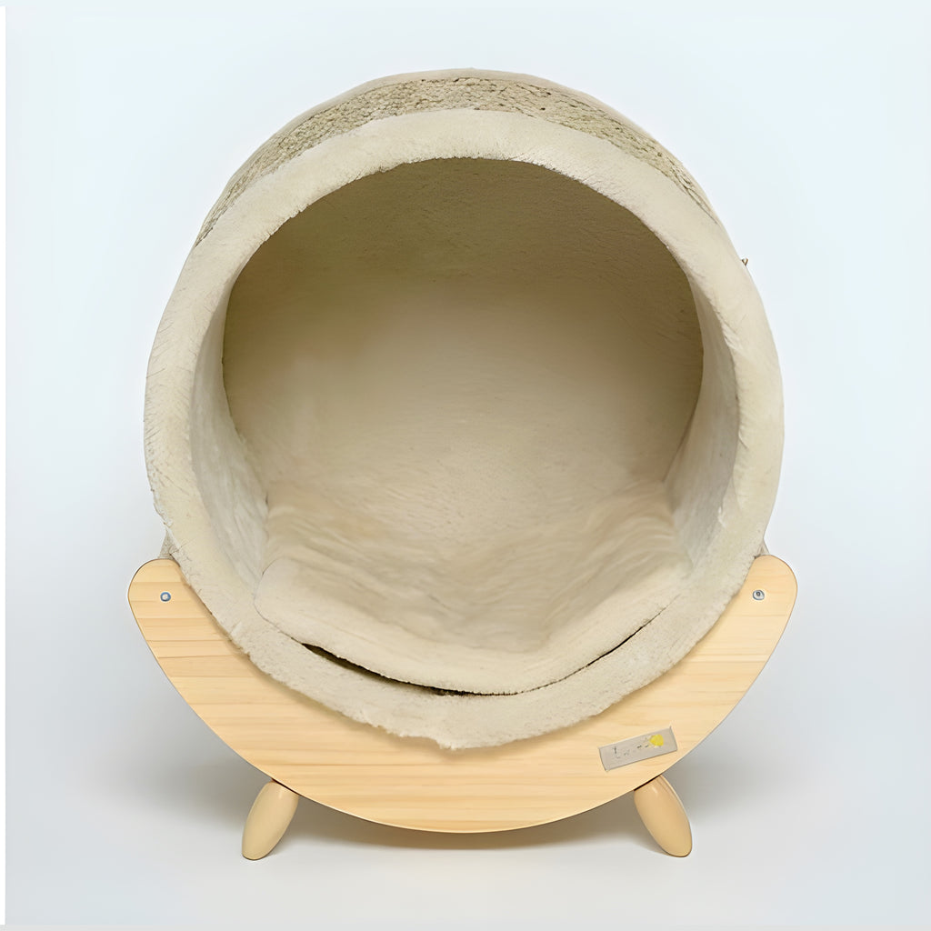 Niche caverne en bois