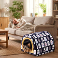 Niche pliable pour chiot Ours polaire ou Savane