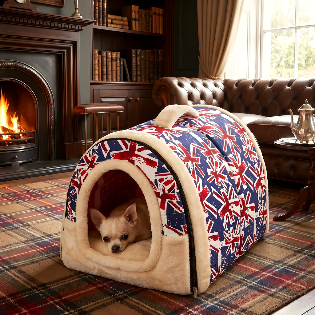 Niche transportable London ou New York pour petit chien