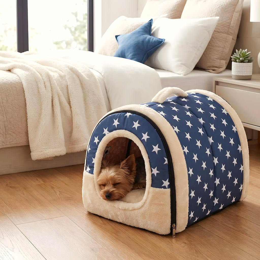 Niche transportable London ou New York pour petit chien